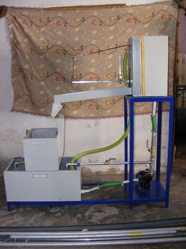 Flow through orifice & mouth-piece apparatus.