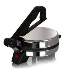 Roti Makers - Steel Material, Electric Power Source | Effortlessly Makes Round, Thin, Soft Roti with Reduced Mess Using Dough Only