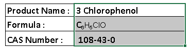 3-Chlorophenol
