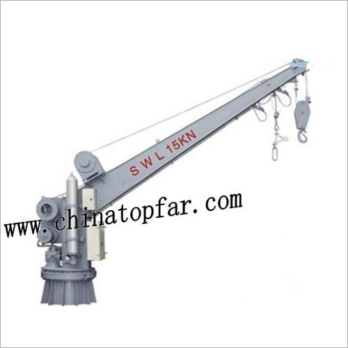 Automatic Single Arm Davit For Rescue Boat And Liferaft