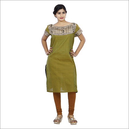 Ladies Trendy Kurtis Decoration Material: Cloths
