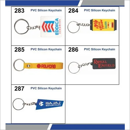 Silicon rubber keychains By S N Gift & Novelties