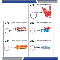 Pvc silicon rubber keychains