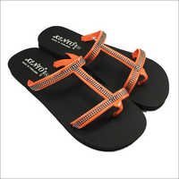Ladies KT Orange Flip Flops