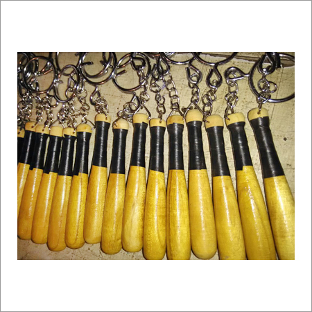 Baseball Bat Key Rings