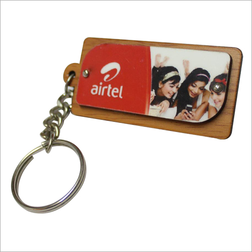 Trendy Leather Keychain