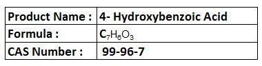 4-Hydroxybenzoic Acid