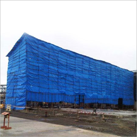 Monsoon Sheds - Tarpaulin, Customizable Size, Blue | Cost-effective, Durable, Easy Install, Low Maintenance, Waterproof, Weatherproof