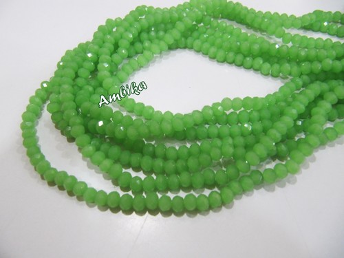 Hydro Quartz Green Chalcedony Beads