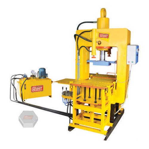 Yellow Paver Block Making Machine