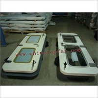 Marine Glass Fiber Reinforced Weather Tight Door Capacity: 100 Kilogram(kg)