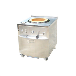Gas Tandoor - Stainless Steel, 50x50x50 cm | 5 Parts Including Heat Reflector, Toughened Glass Lid, Gas Cooking, Non-Oily, Energy Efficient