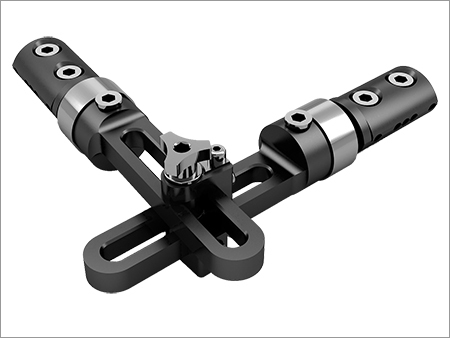 Black And Grey Elbow Clamp