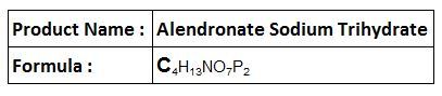 Alendronate Sodium Trihydrate