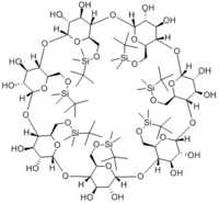 Heptakis-6-(dimethyl-tert-butylsilyl)-beta cyclodextrin