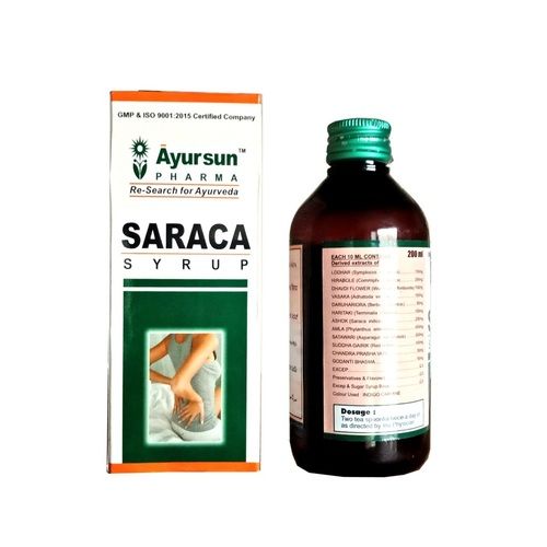 Ayurvedic & Herbal Syrup For Vomiting - Saraca Syrup