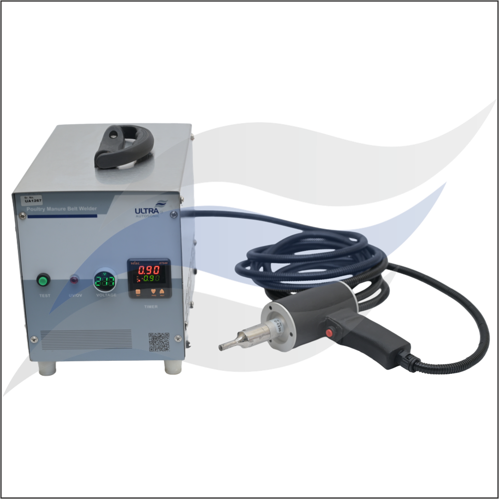 ULTRASONIC POULTRY MANURE BELT WELDER