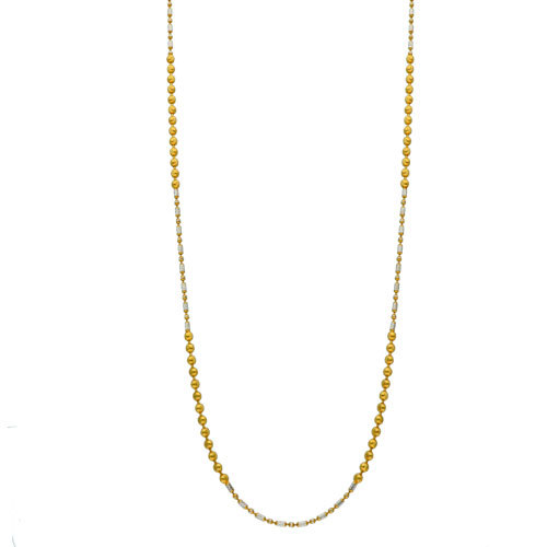 Gold Italian Chain - 22k Yellow Gold, Necklace and Earring Set for Women | Perfect for Anniversary, Engagement, Gift, Party, and Wedding