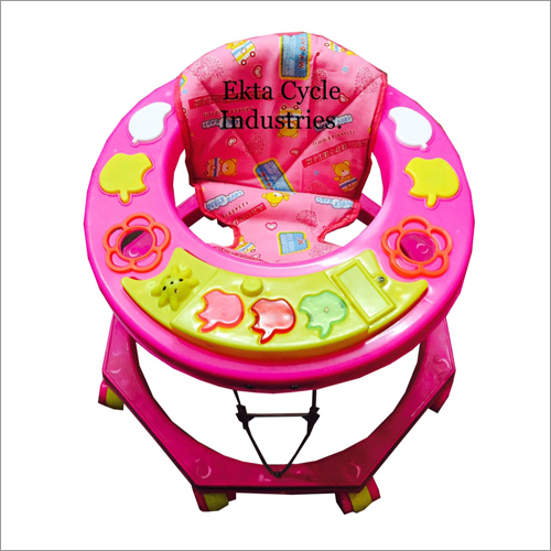 Apple Mango Star Plastic - Plastic, 60-70 cm Diameter, Pink | Infant Mobility Assistance, Easy Assembly, Child Development