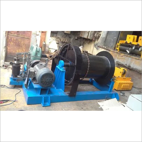 Electric Winch Machine - Heavy-Duty Steel Frame, 2000 Pound Load Capacity, Enhanced Safety Features, Weather-Resistant Design