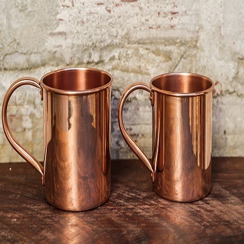 Beam & Anchor Copper Mugs