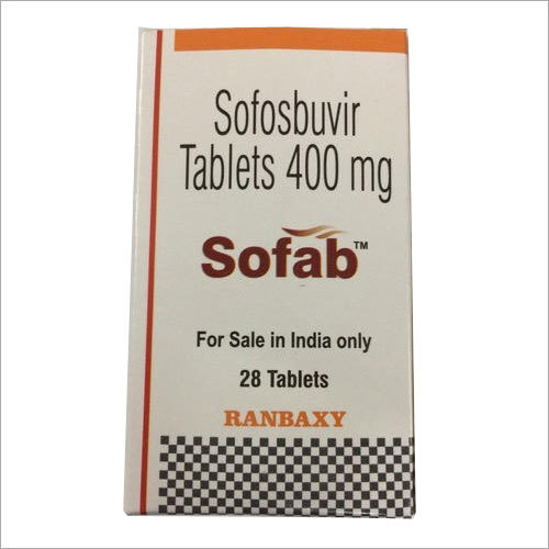 Sofosbuvir 400mg Tablet - White, 400mg | Hepatitis C Cure, High Potency, Easy Dosage, Effective Medication