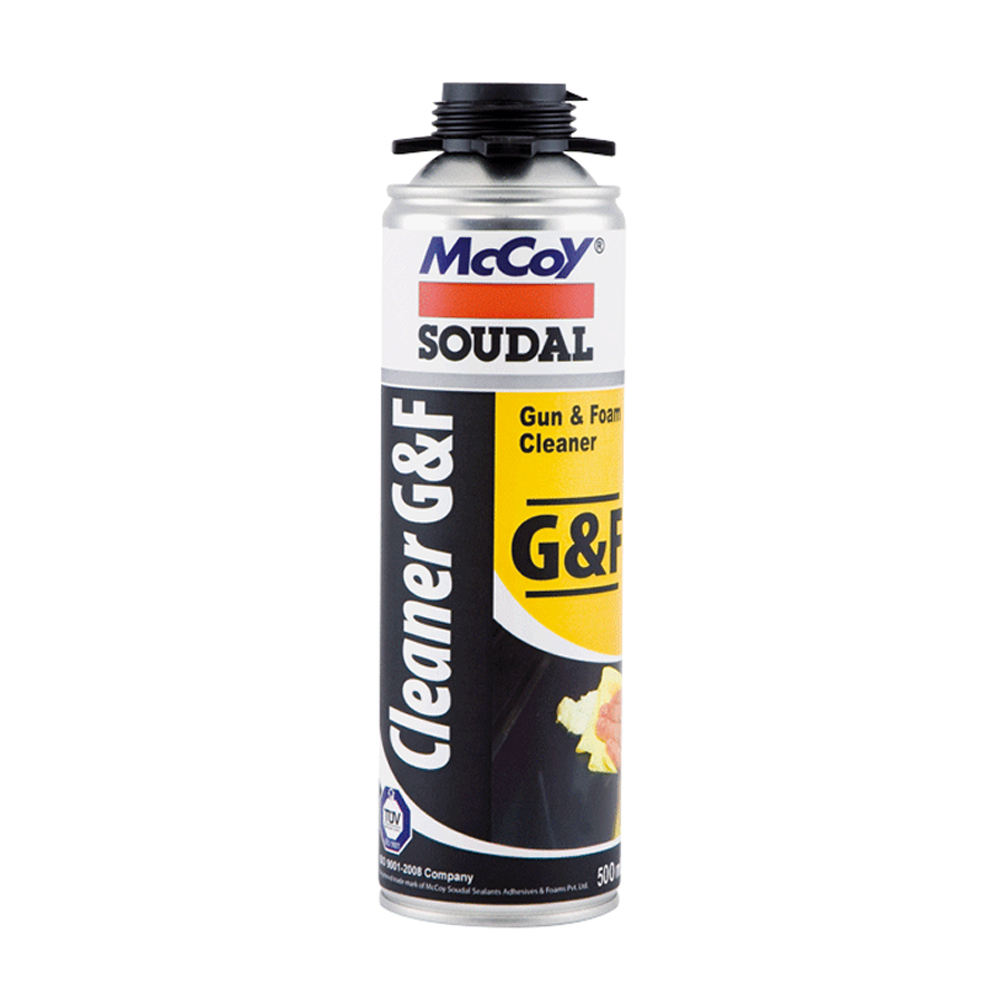500ml Mccoy Soudal Gun & Foam Cleaner