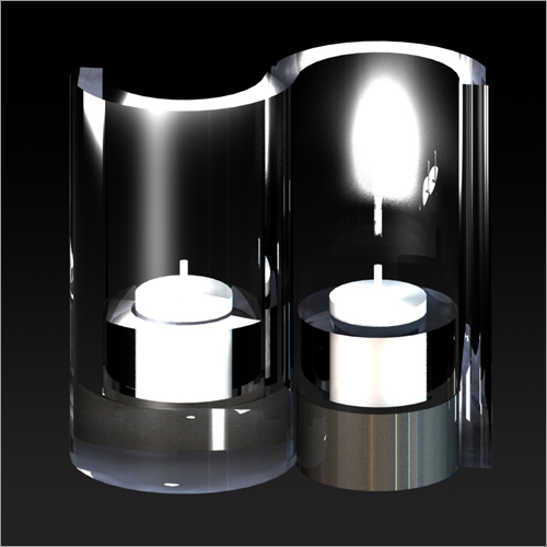 S Shape Candle Holder