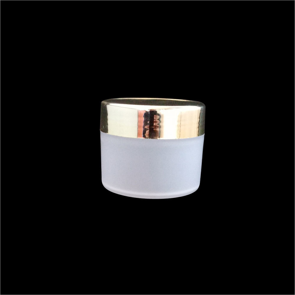 Metallized Cap Glazy Jar