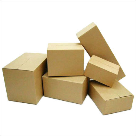 Brown Plain Corrugated Paper Boxes