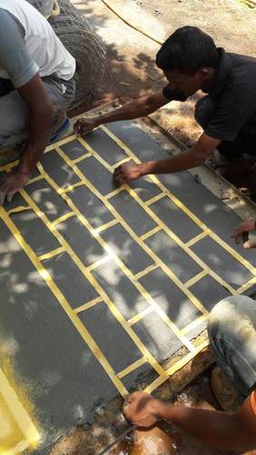 Industrial Paver stencil