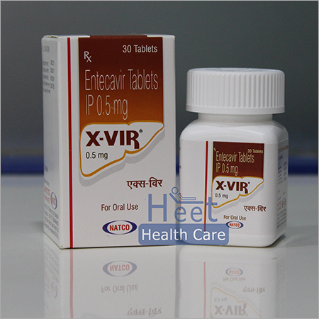  Xvir 0.5Mg एंटेकाविर 