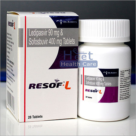 Resof L Ledipasvir 90mg Sofosbuvir 400mg