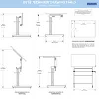 Drawing Stand (Drafting Table) Imperial Size DST-I