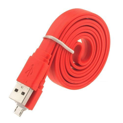 Red Usb Charging Cable