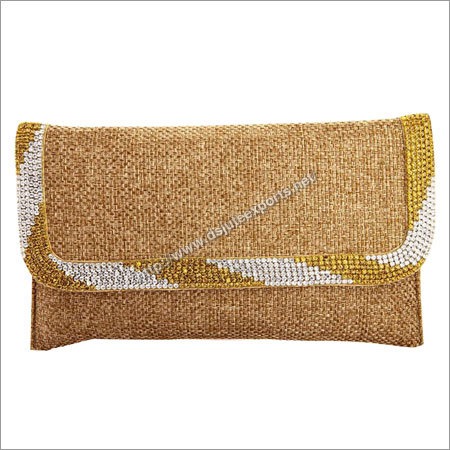 Casual Jute Clutch Bags