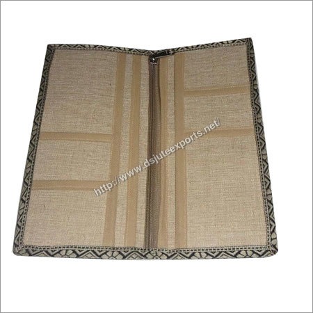 Hand Woven Jute Clutch Bag