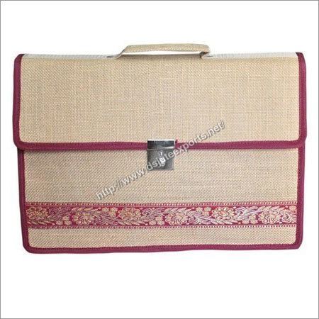 Designer Jute Laptop Bags Designer Jute Laptop Bags
