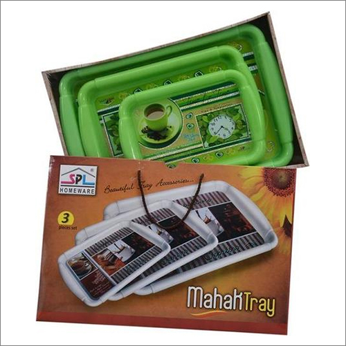 Plastic Mahak Tray Set