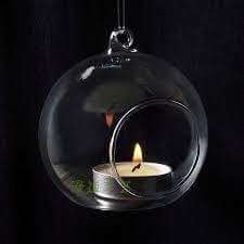 Hanging Glass Candle Votive