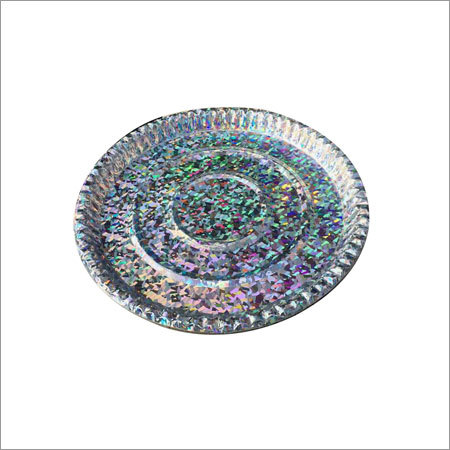 Silver Foil Paper Plates