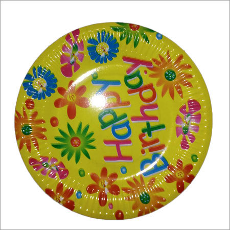 Printed Paper Plates