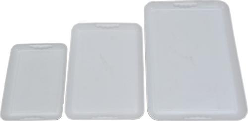 PLASTIC ELEGENCE TRAY SET-1