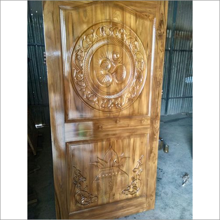 Carved Teak Door