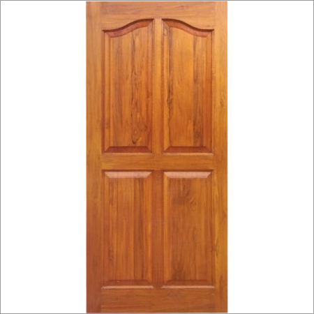 4 Panel Teak Wood Door Application: Residential