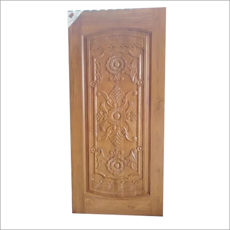 Mat Polished Teak Door