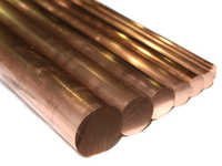 Reddish Copper Alloy Rods & Copper Alloy Sections