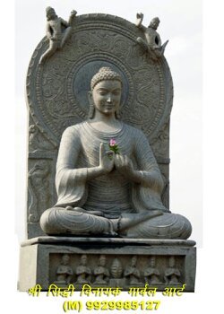 Marble Buddha Statue 