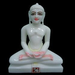 Marble Jain Mahavir Statue