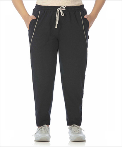 Black Ladies Stylish Track Pant